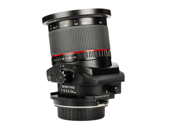 Samyang T-S 24mm f/3.5 ED AS UMC Canon Tilt / Shift objektiv for fullformat